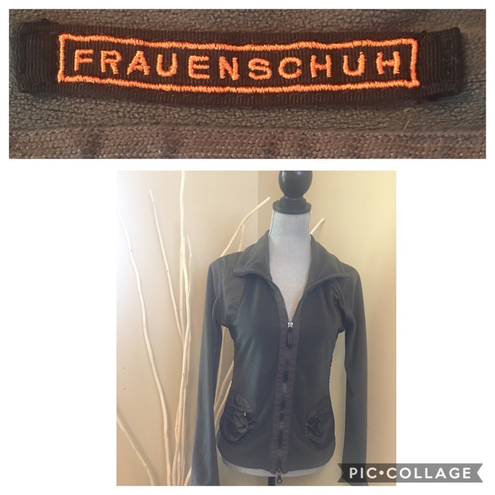 3/$15 Frauenschuh fleece jacket size 38